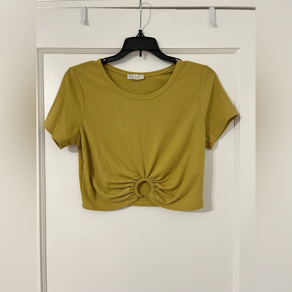 Sage Green crop top